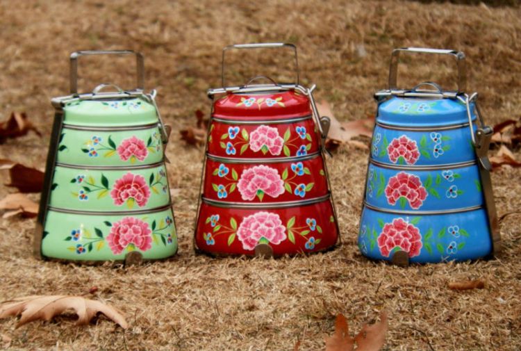 Enamel-Tiffins